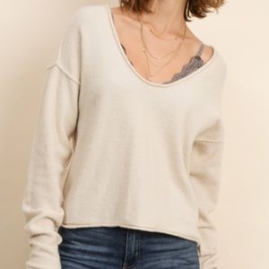 Cream Dress Forum Sweater